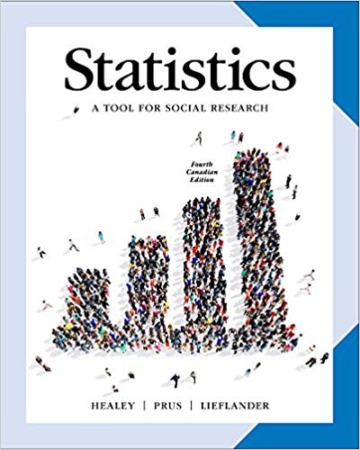 Statistics: A Tool for Social Research (Canadian Edition)(4th Edition)